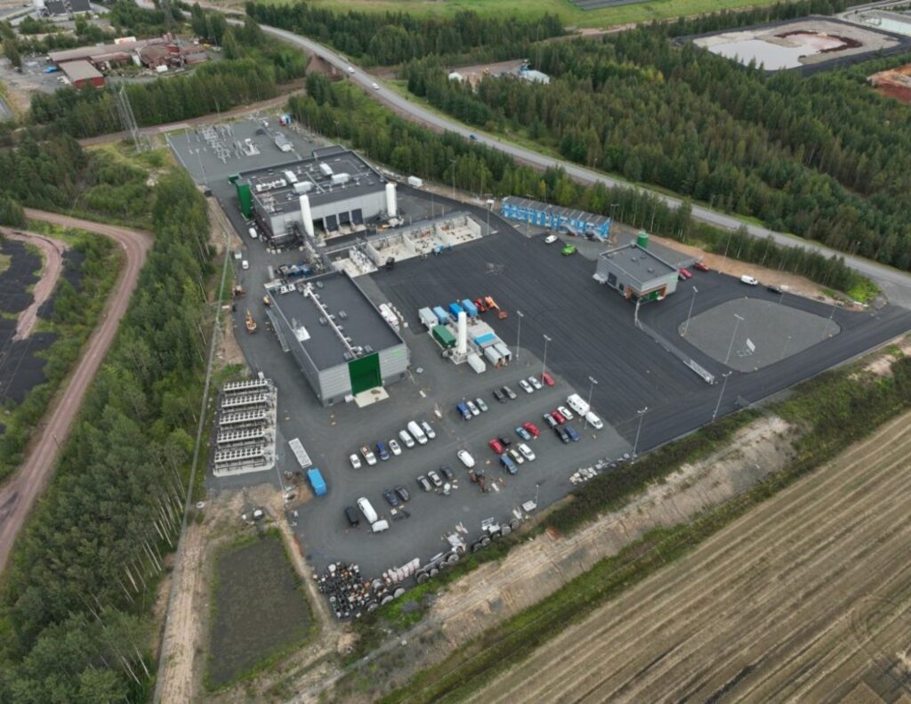 NEYA power supply feeding a 20 MW electrolyser at Finland’s largest operational green hydrogen plant